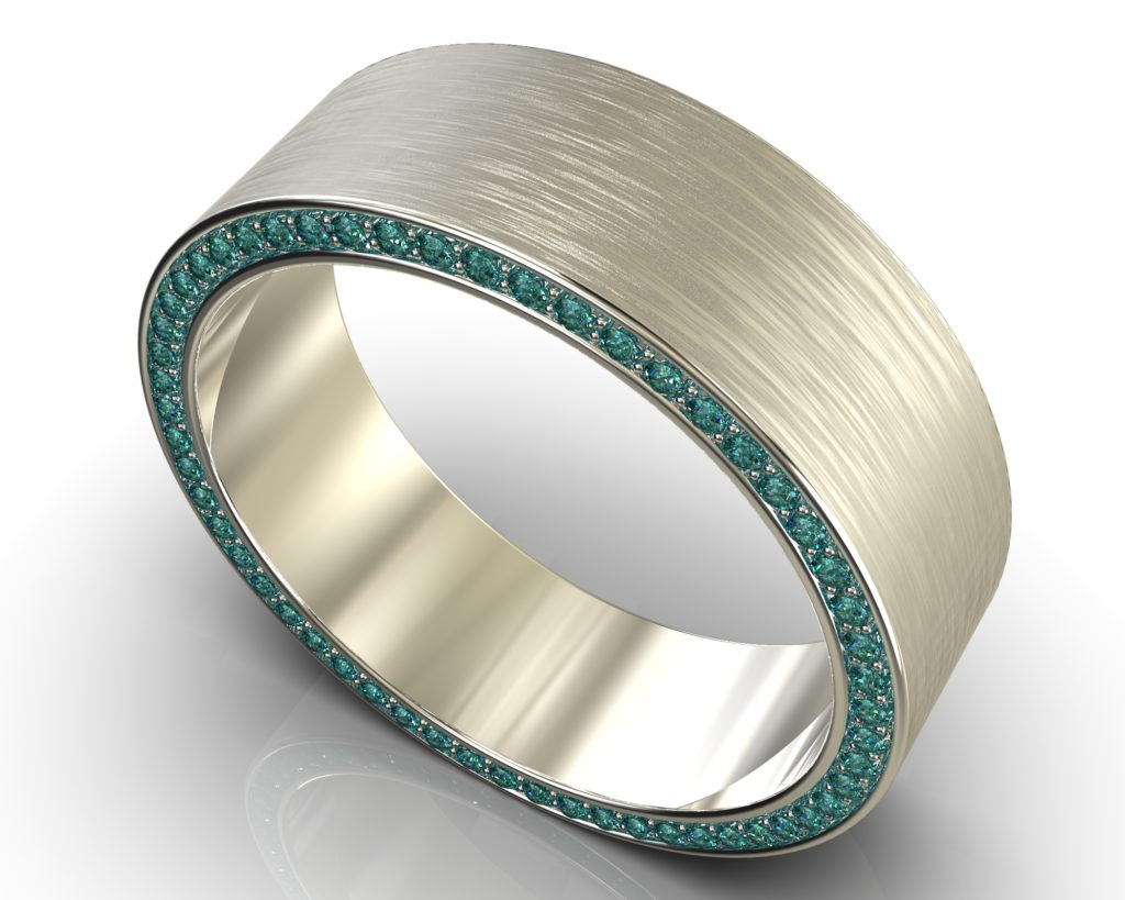 Platinum Twain Ring