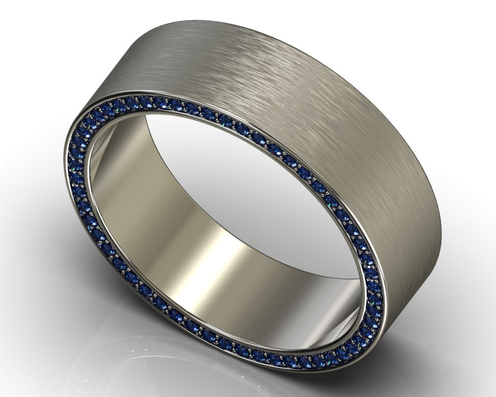 Platinum Twain Ring