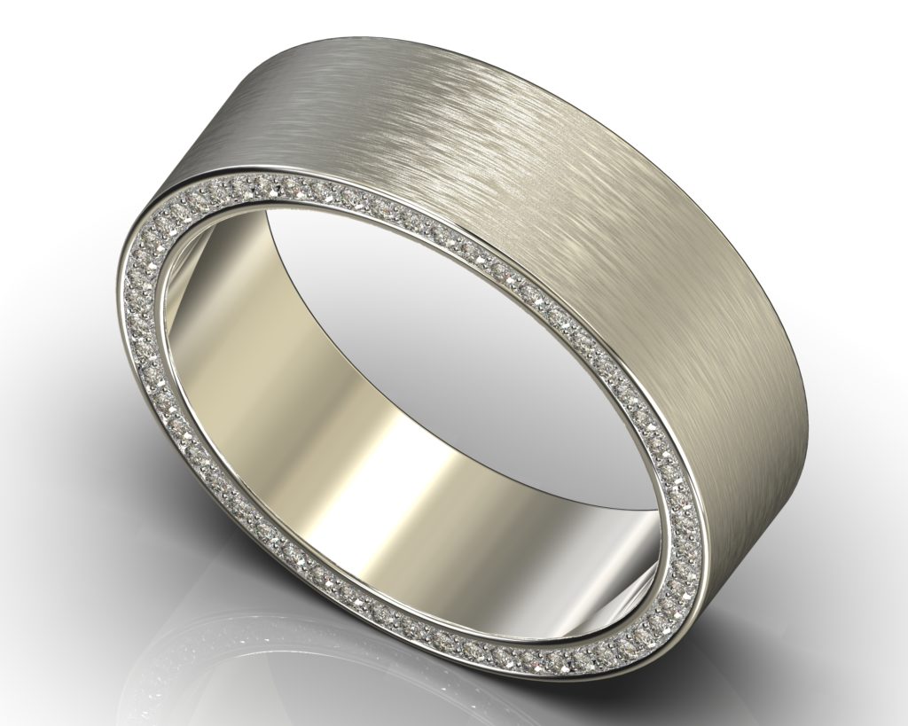 Platinum Twain Ring