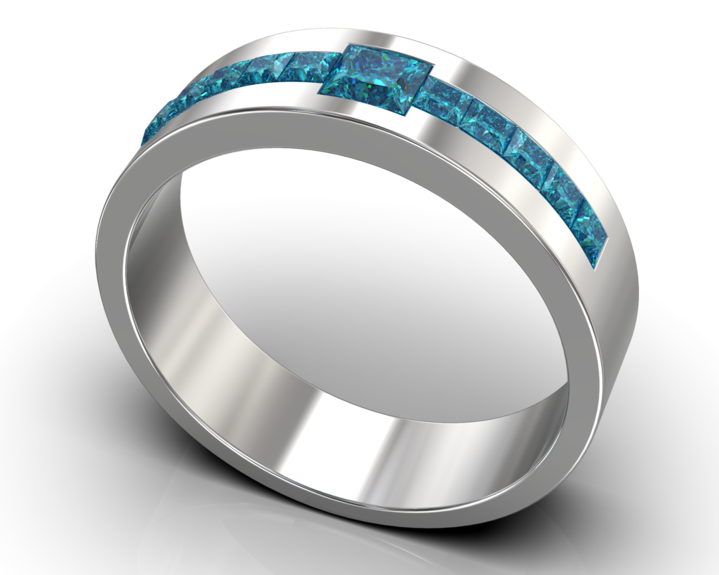 White Gold Roebling Ring