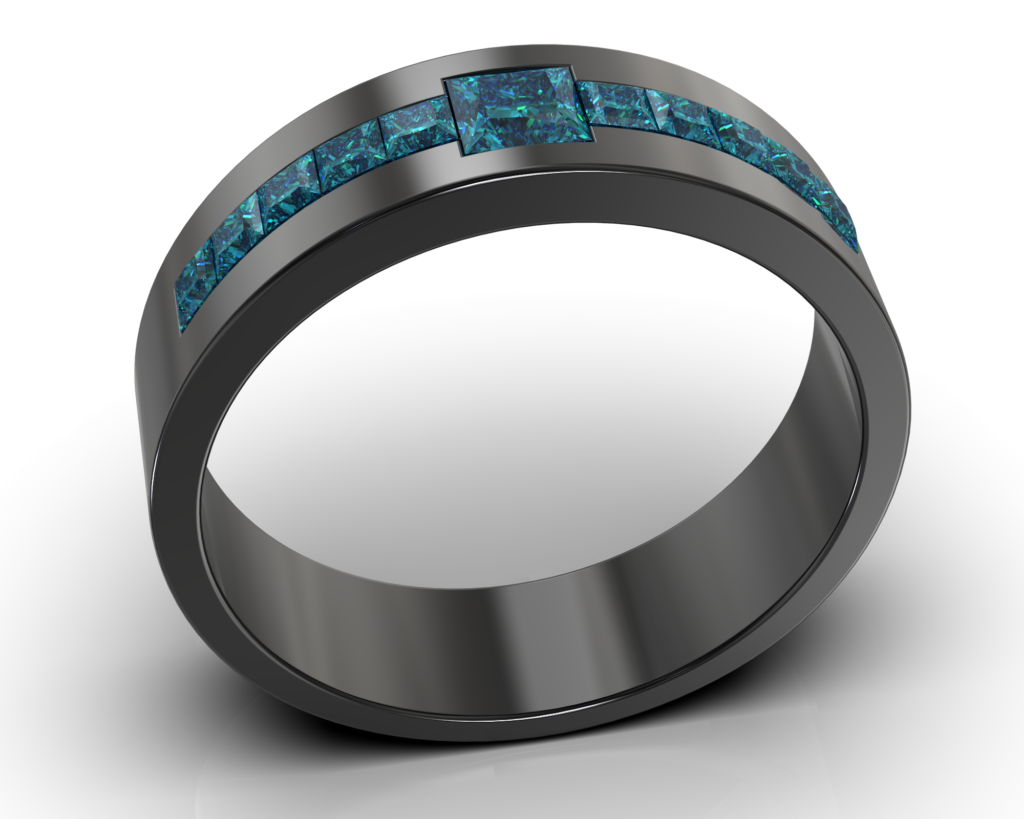 Black Gold Roebling Ring