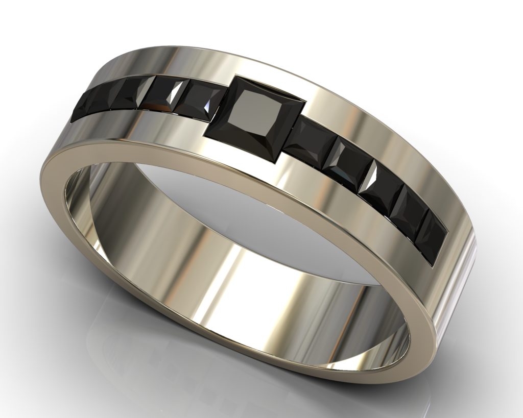 White Gold Roebling Ring