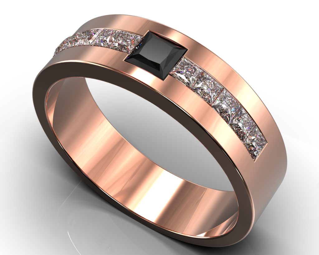 Rose Gold Roebling Ring