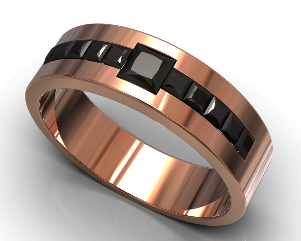 Rose Gold Roebling Ring