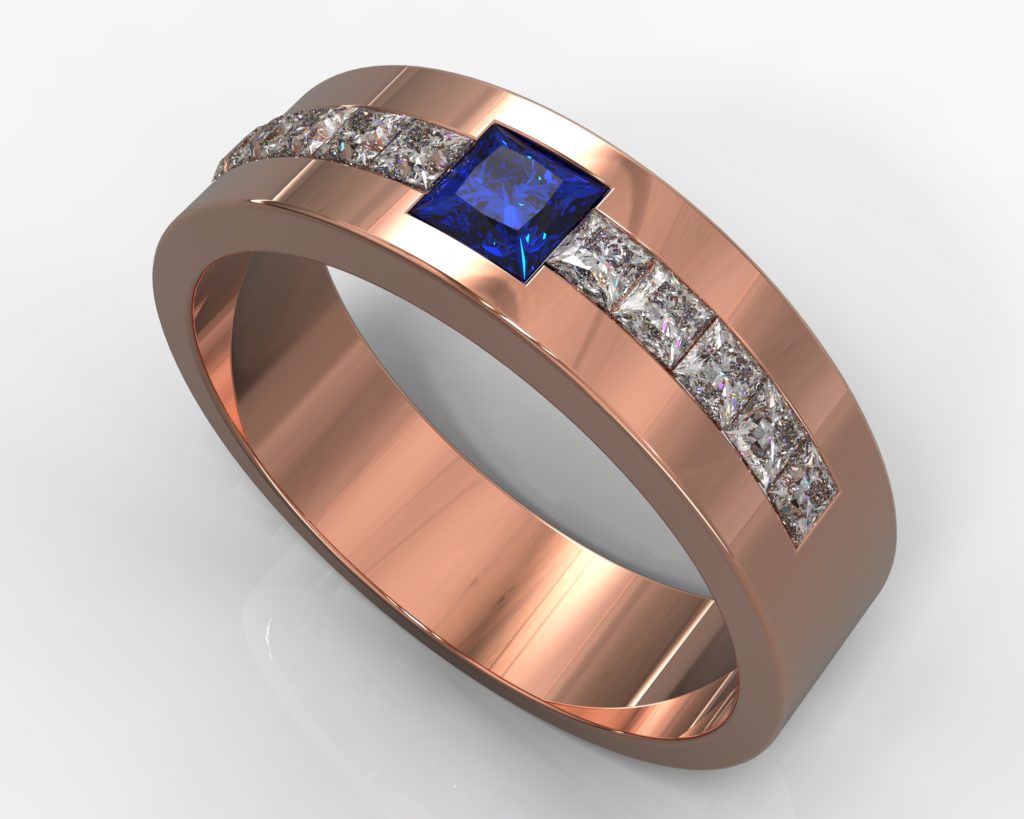 Rose Gold Roebling Ring