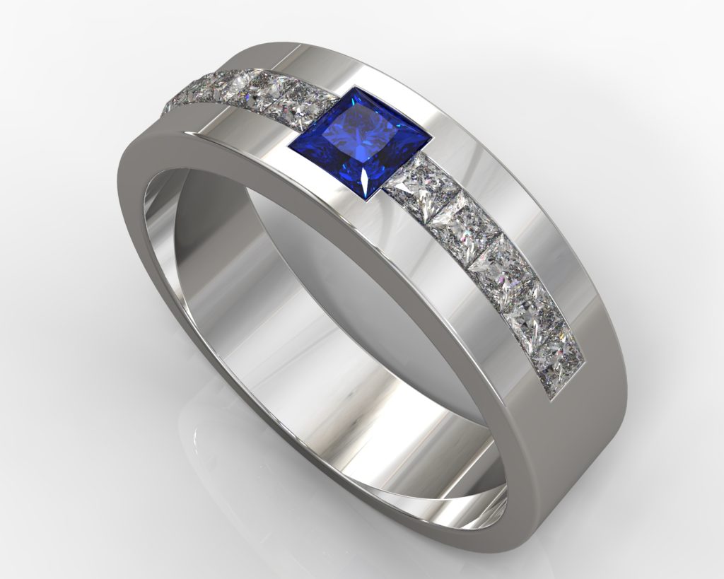 Platinum Roebling Ring