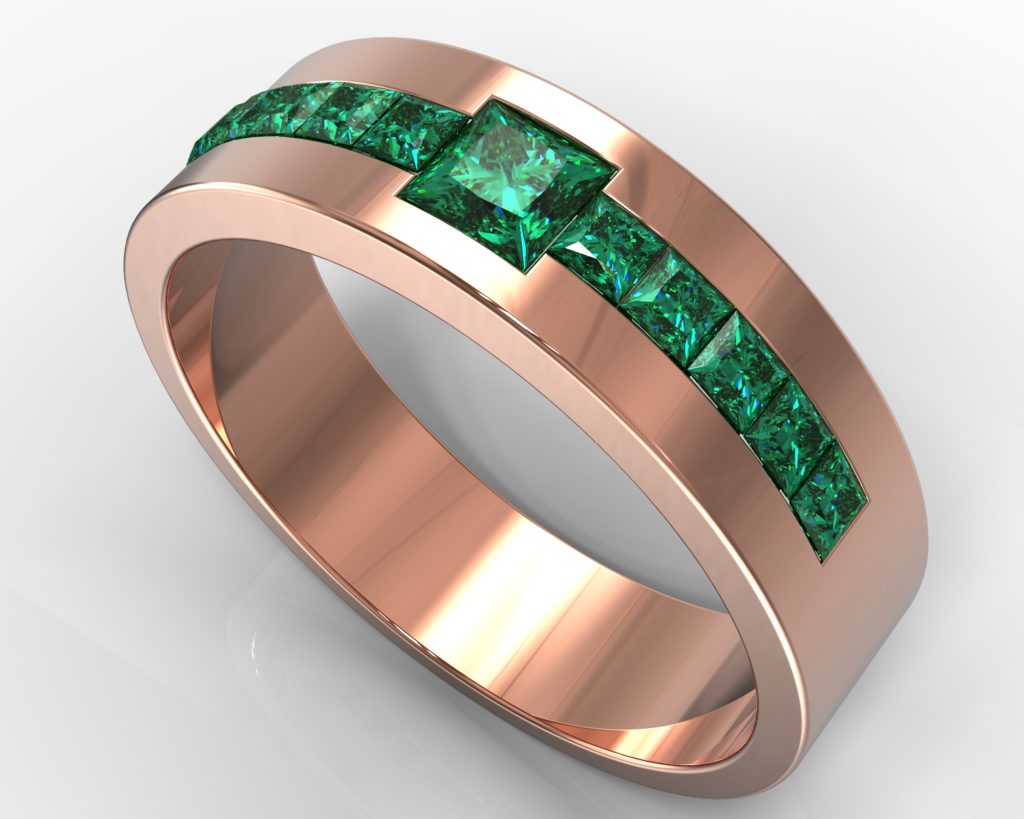 Rose Gold Roebling Ring
