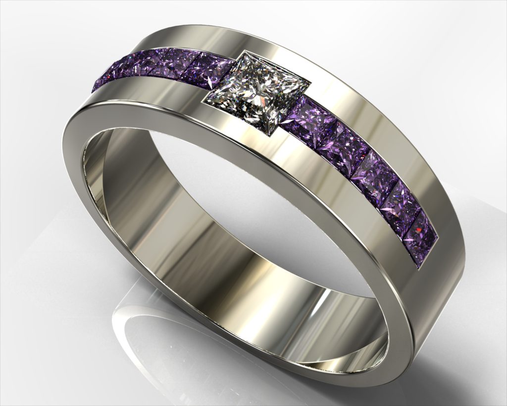 White Gold Roebling Ring