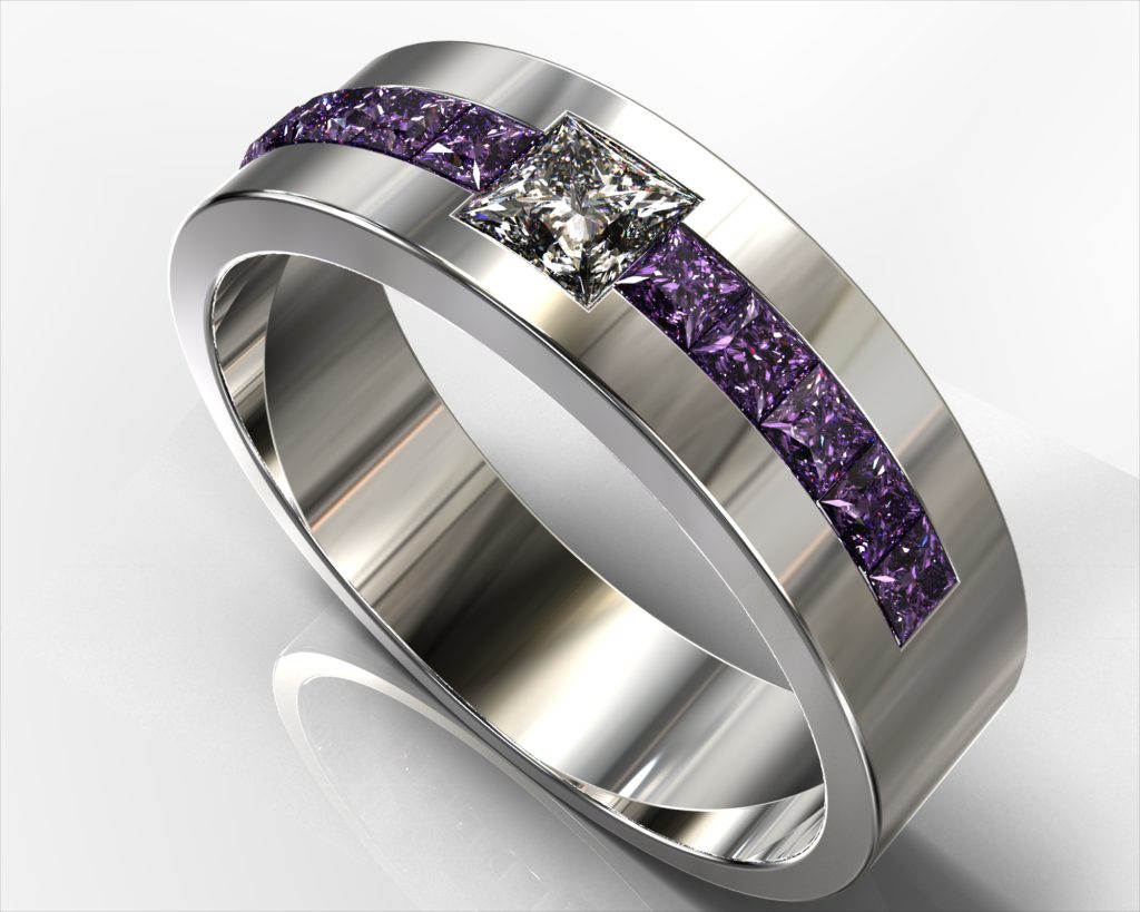 Platinum Roebling Ring
