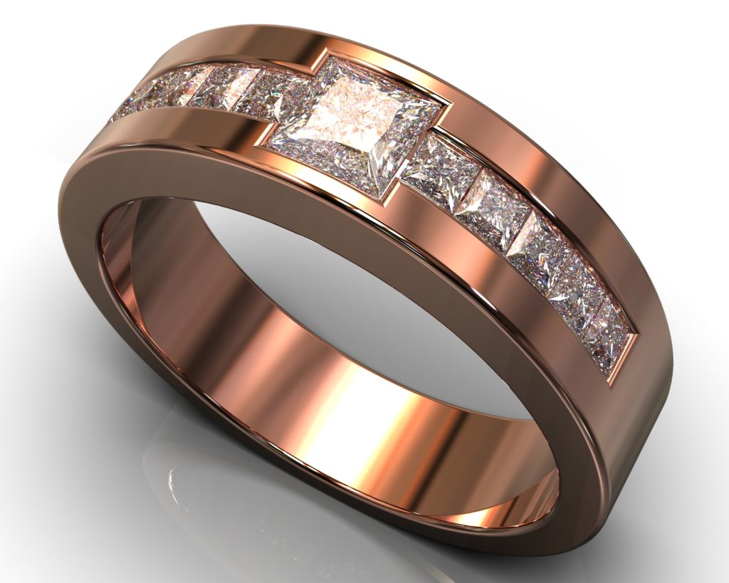 Rose Gold Roebling Ring