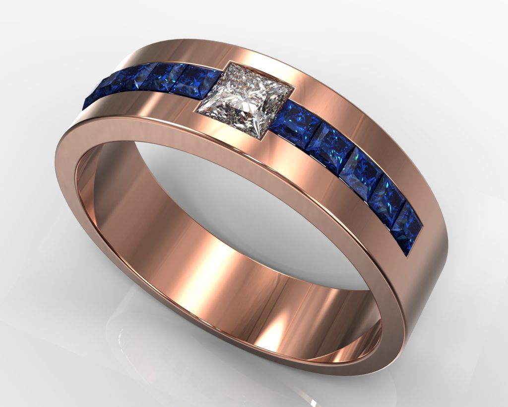 Rose Gold Roebling Ring