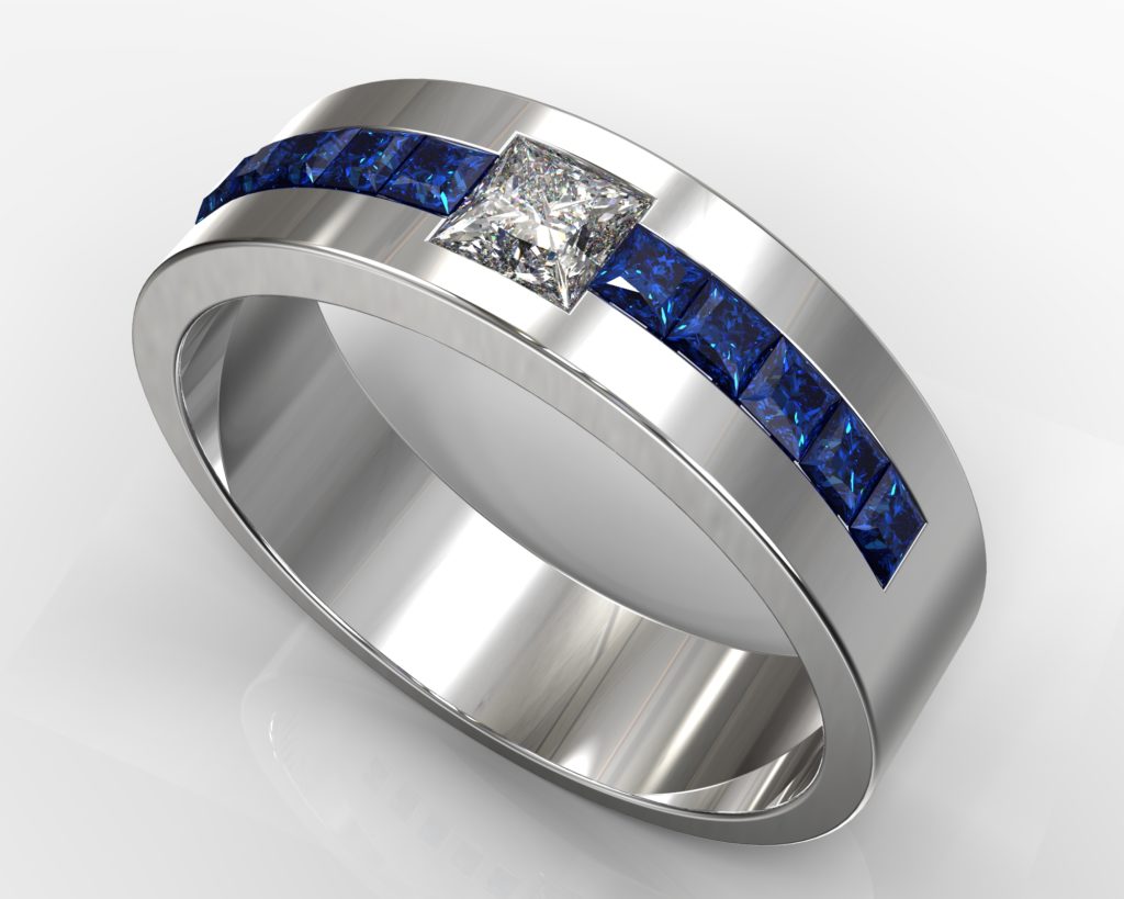 Platinum Roebling Ring