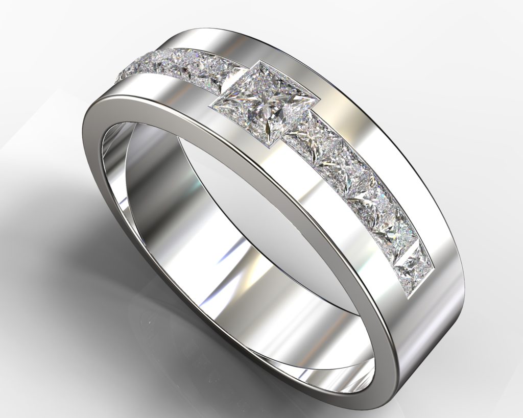 Platinum Roebling Ring