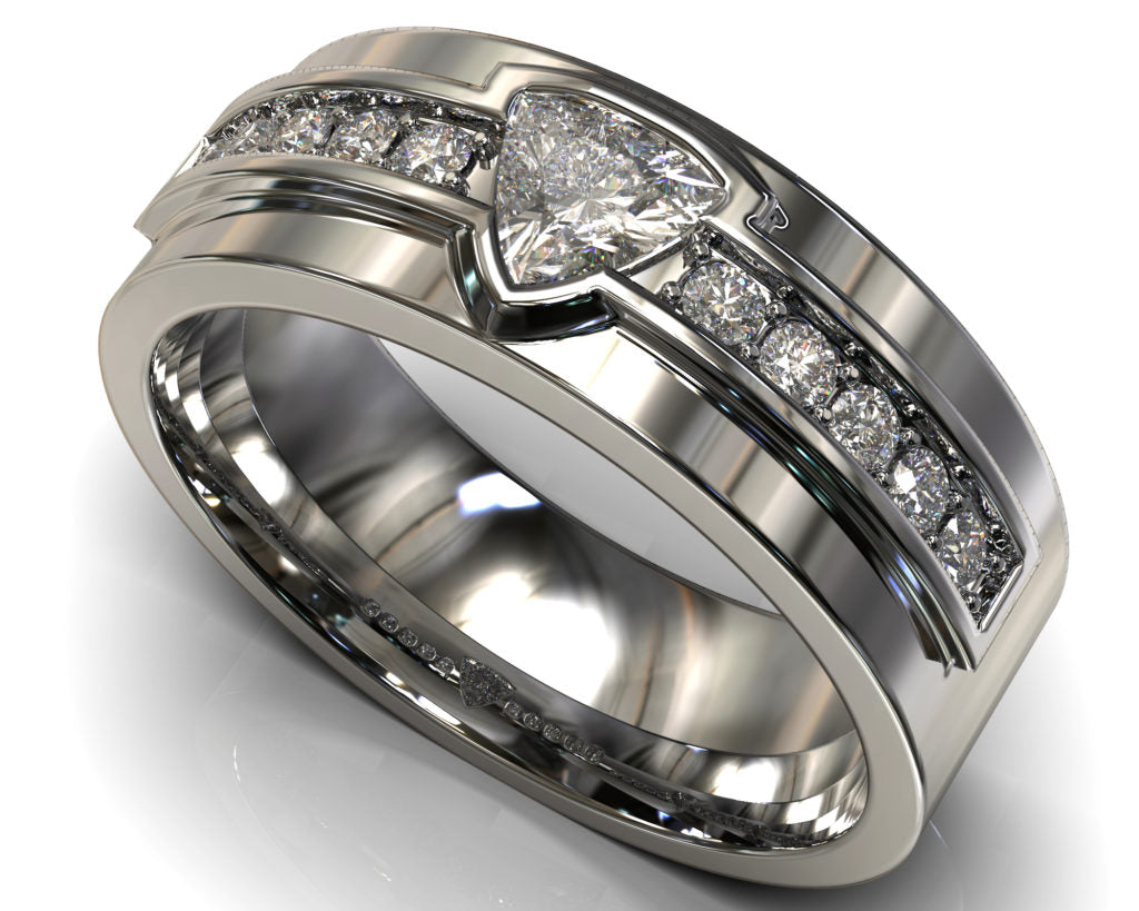 Platinum Dostoevsky Ring