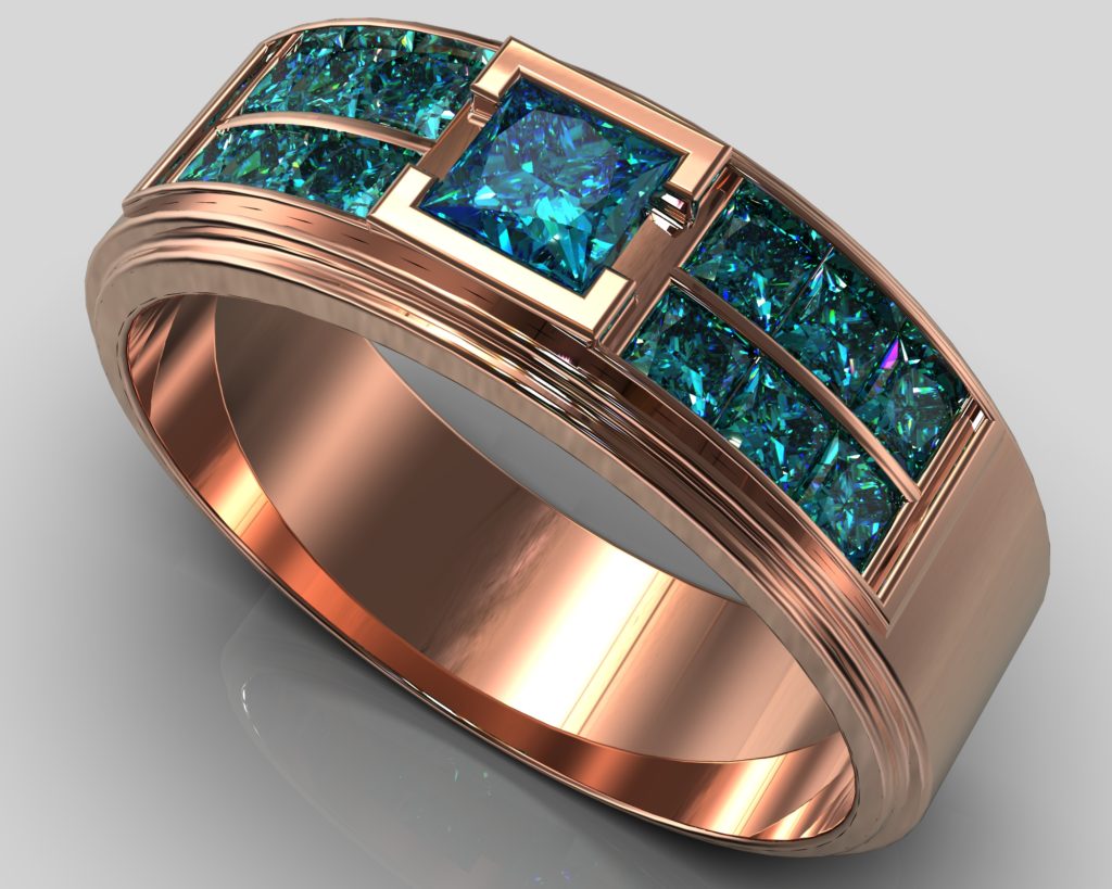 Rose Gold Nietzsche Ring