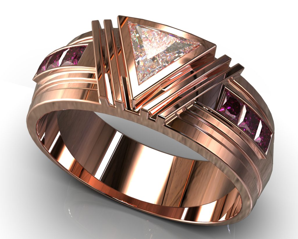 Rose Gold Hawthorne Ring