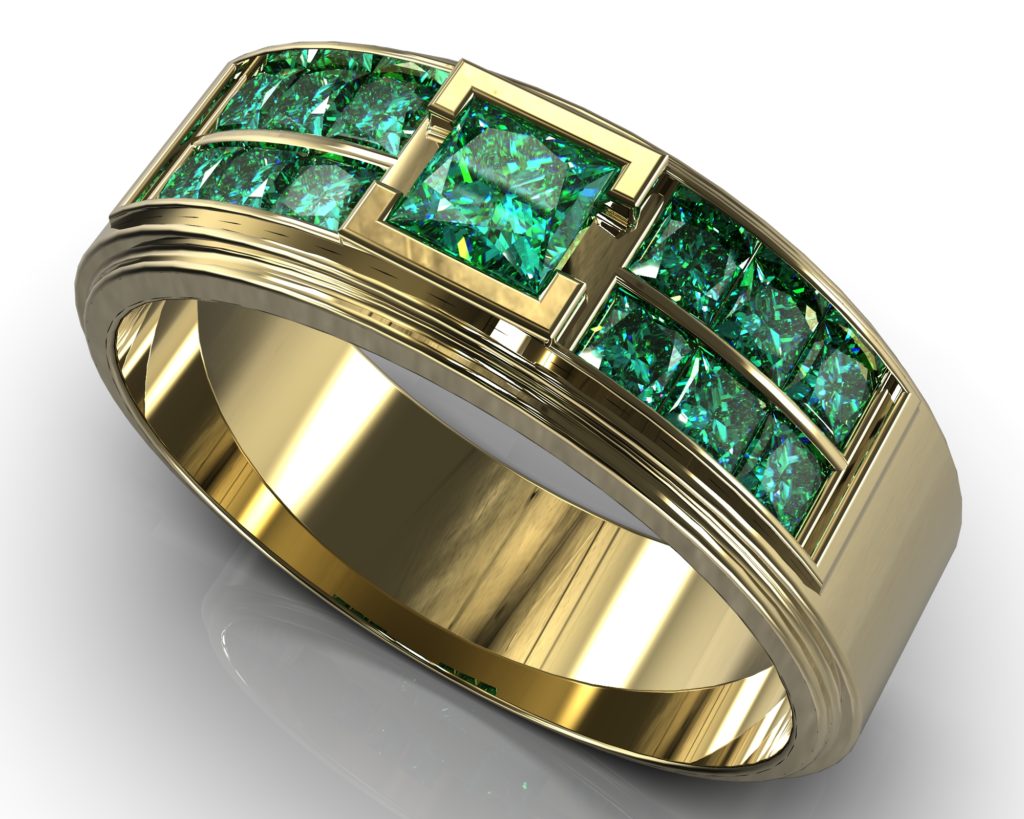 Yellow Gold Nietzsche Ring