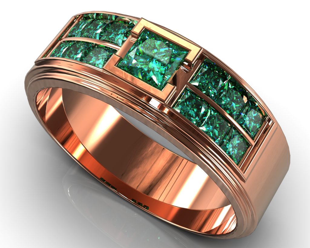 Rose Gold Nietzsche Ring