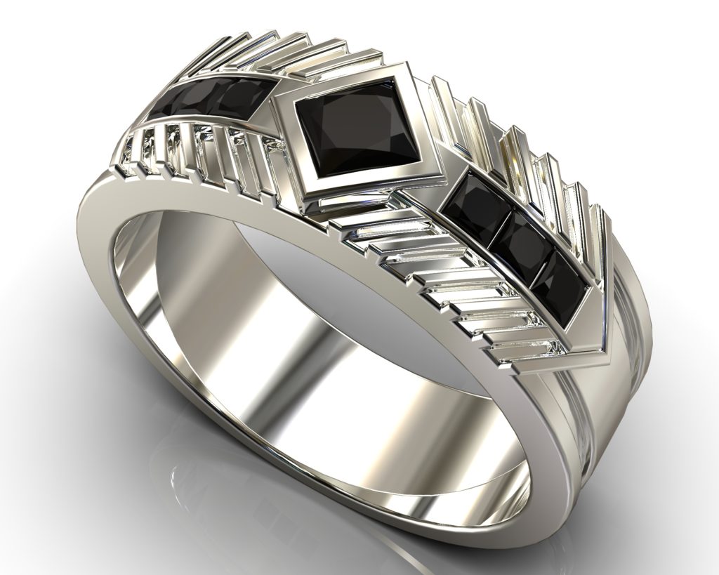 White Gold Waldo Ring