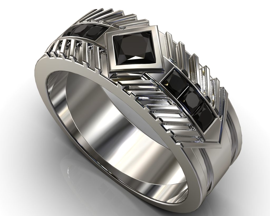 Platinum Waldo Ring