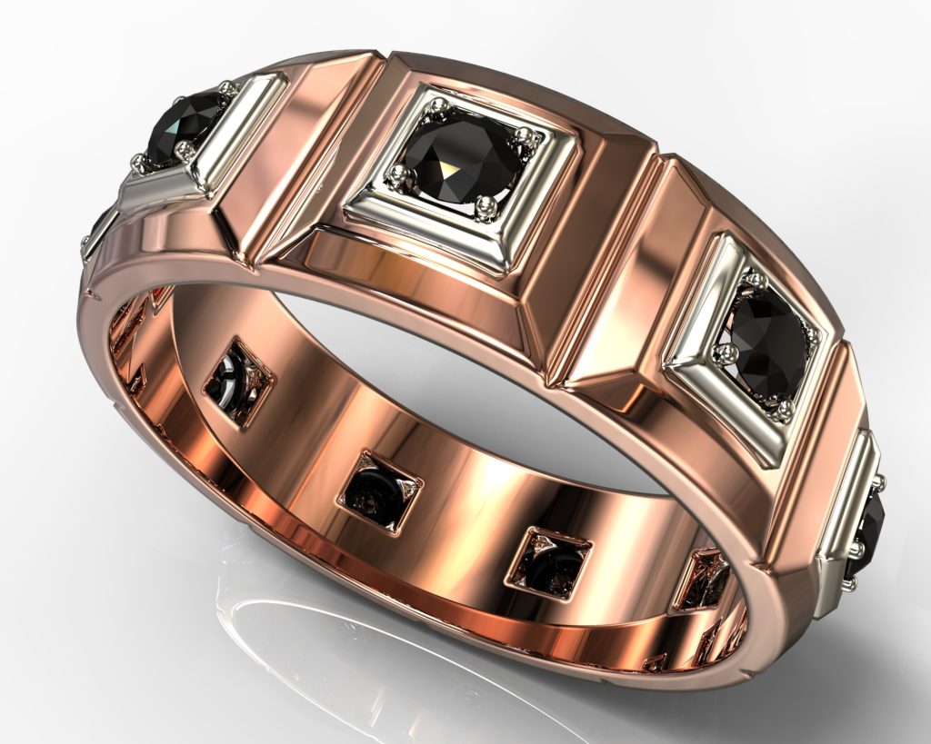 Rose Gold Shakespeare Ring