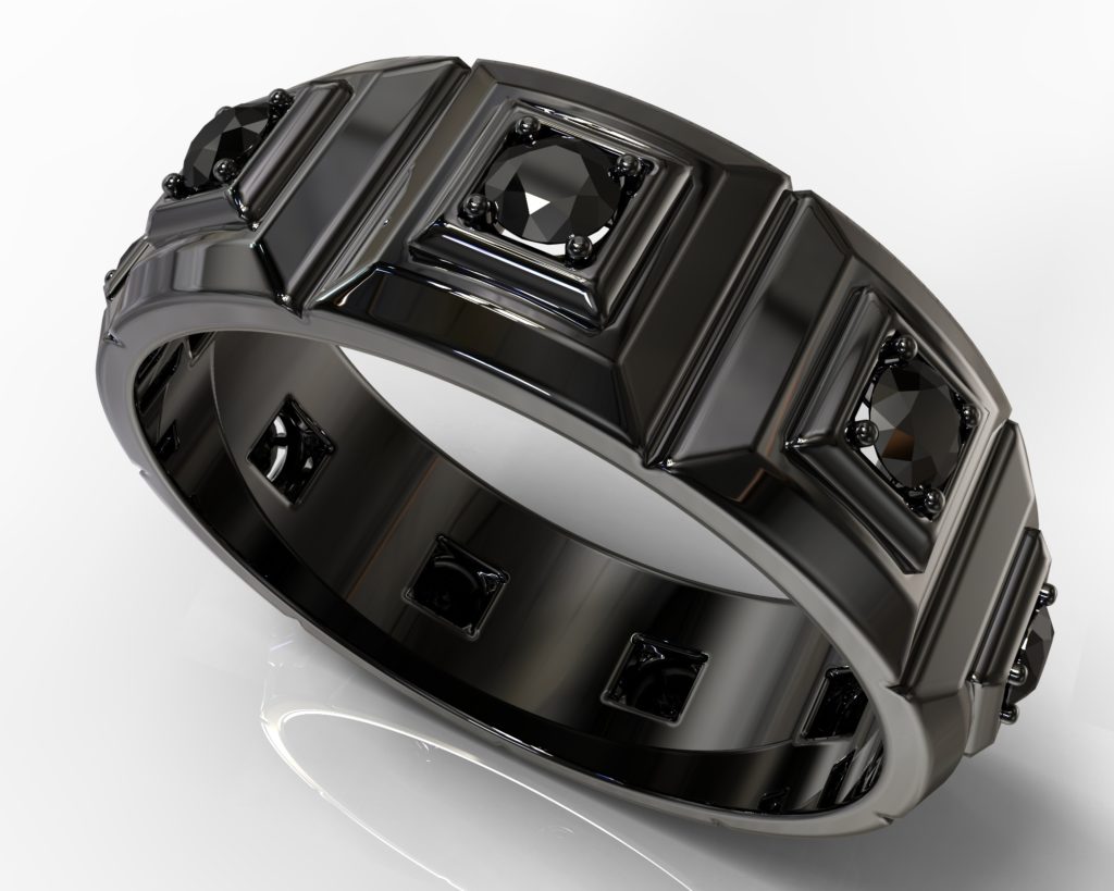 Black Gold Shakespeare Ring
