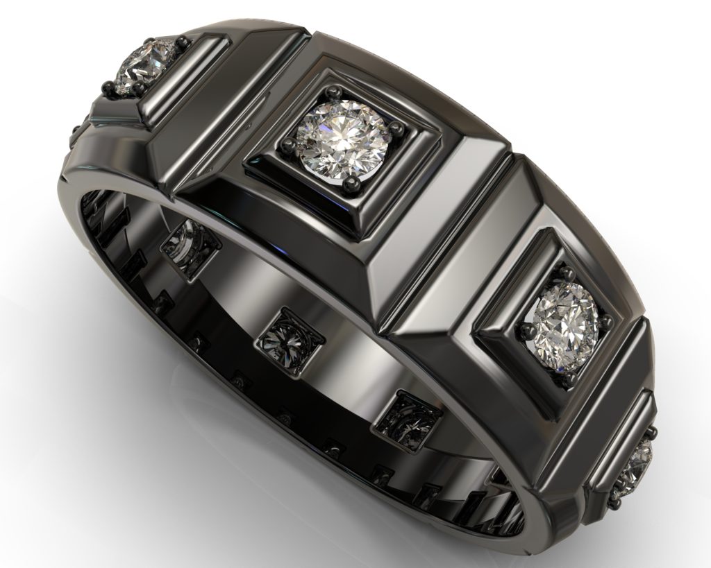 Black Gold Shakespeare Ring
