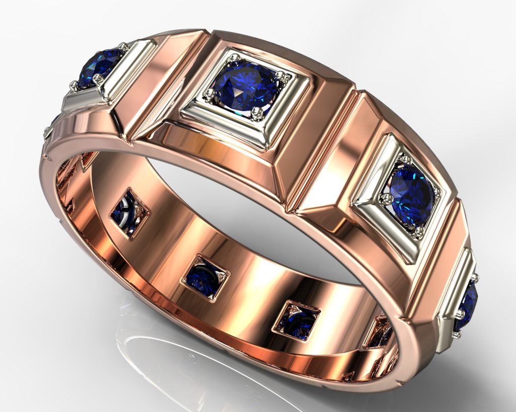 Rose Gold Shakespeare Ring