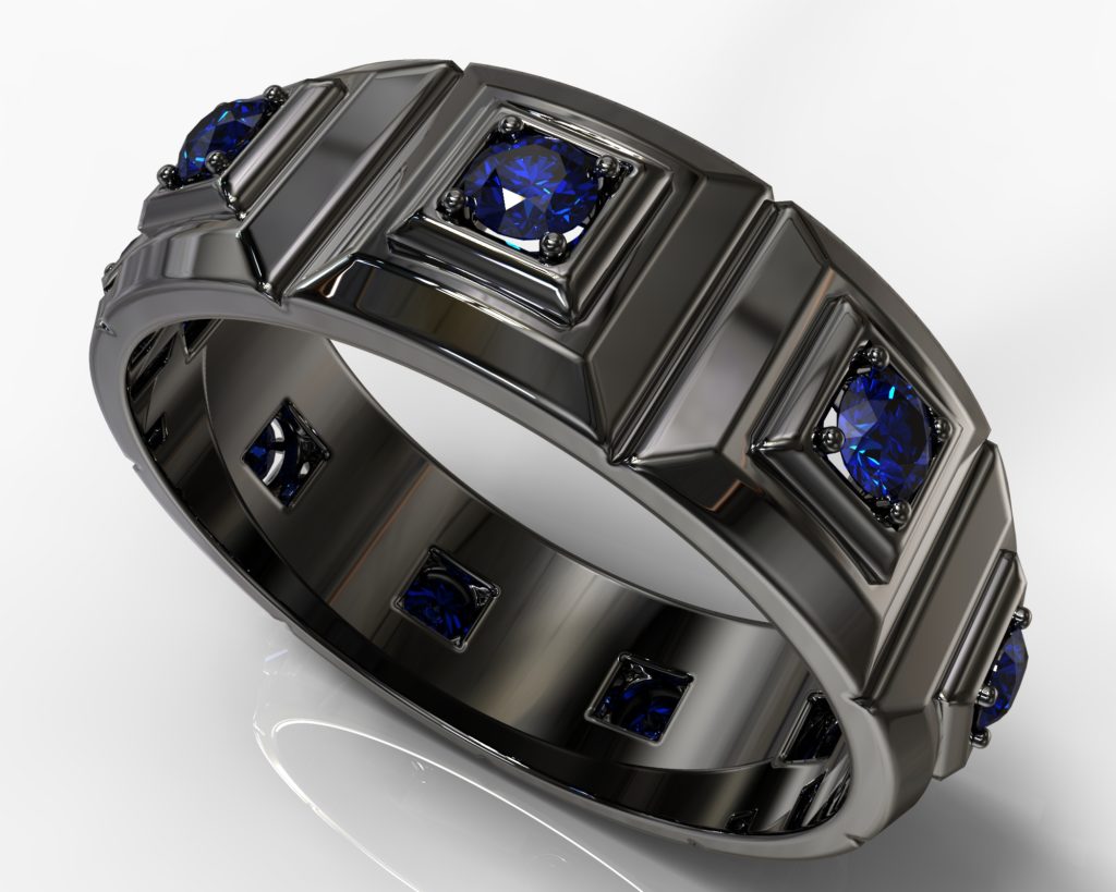 Black Gold Shakespeare Ring