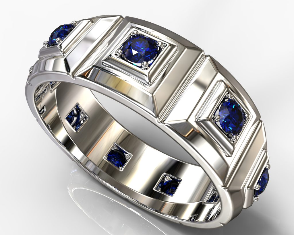 Platinum Shakespeare Ring