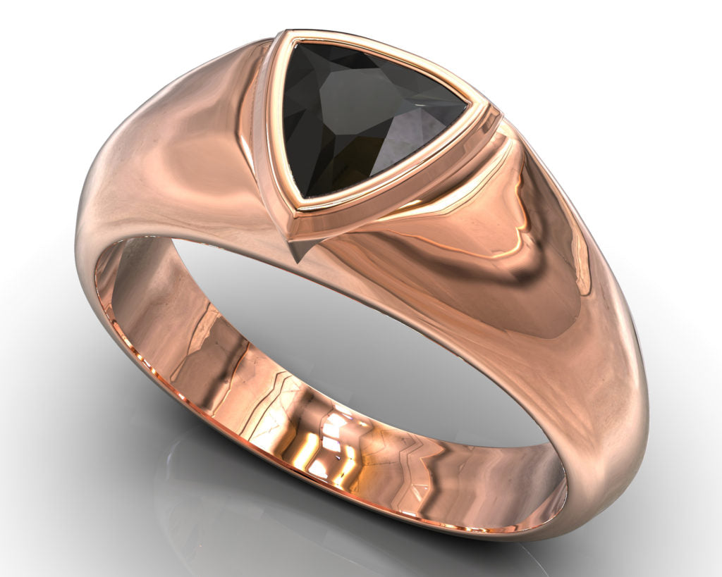 Rose Gold Pushkin Ring