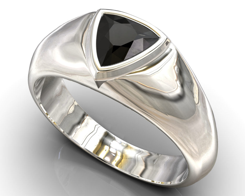 Platinum Pushkin Ring