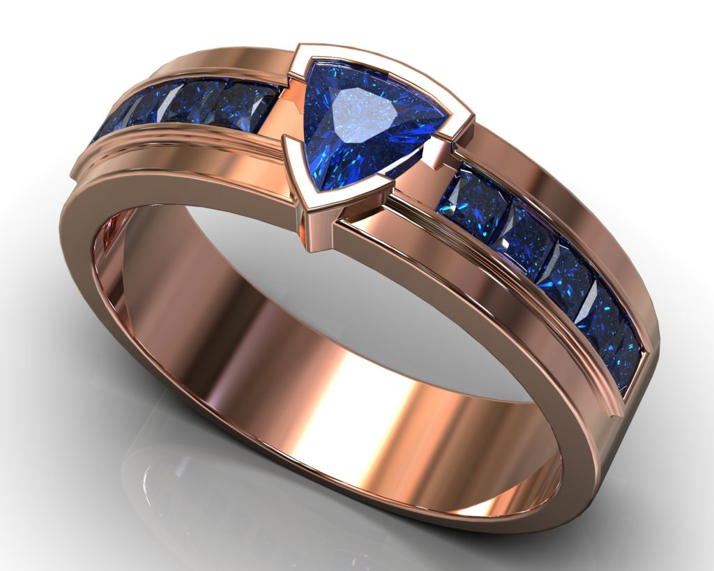Rose Gold Solomon Ring
