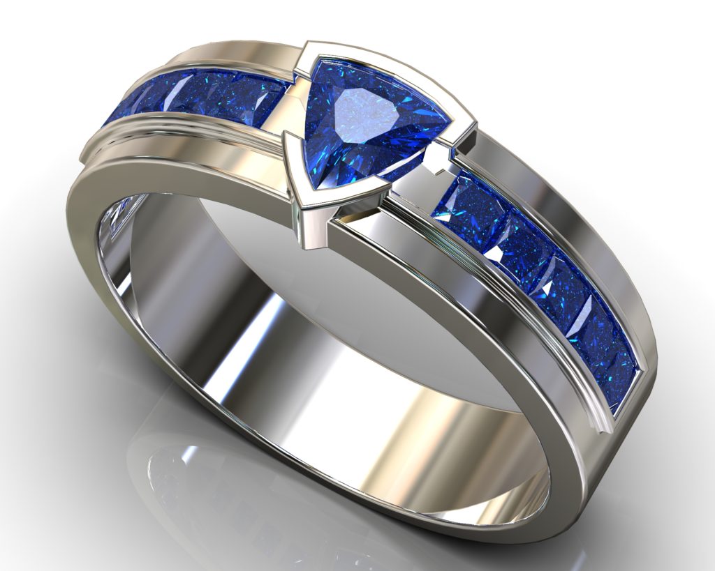 Platinum Solomon Ring