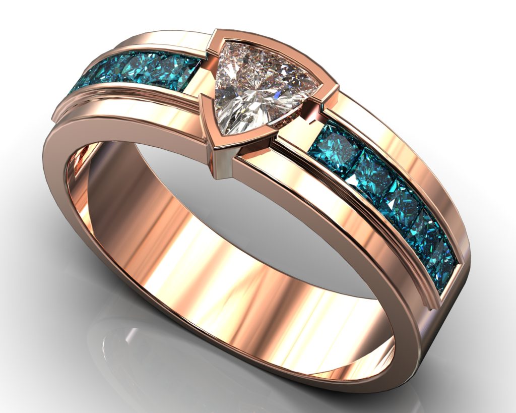 Rose Gold Solomon Ring