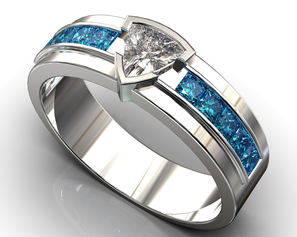 Platinum Solomon Ring