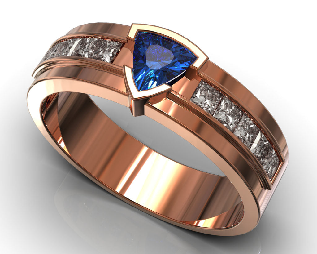 Rose Gold Solomon Ring