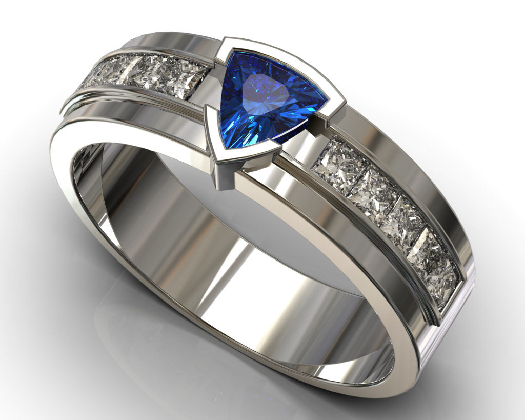 Platinum Solomon Ring
