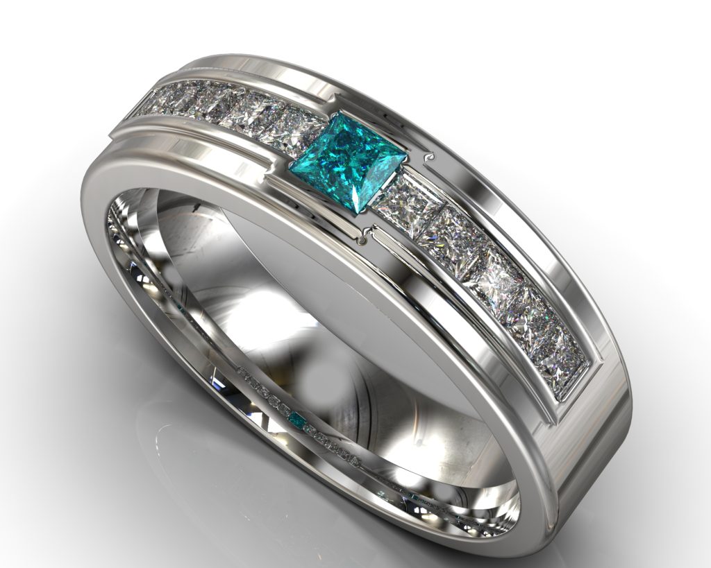 Platinum Rousseau Ring