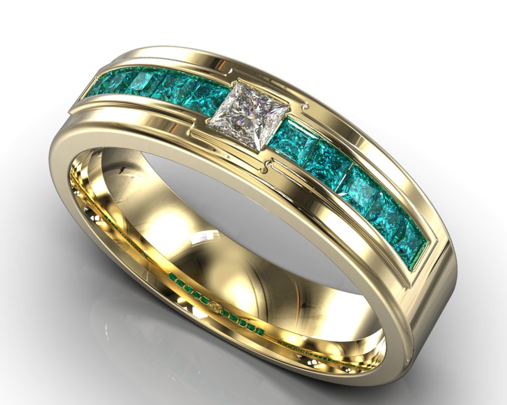 Yellow Gold Rousseau Ring