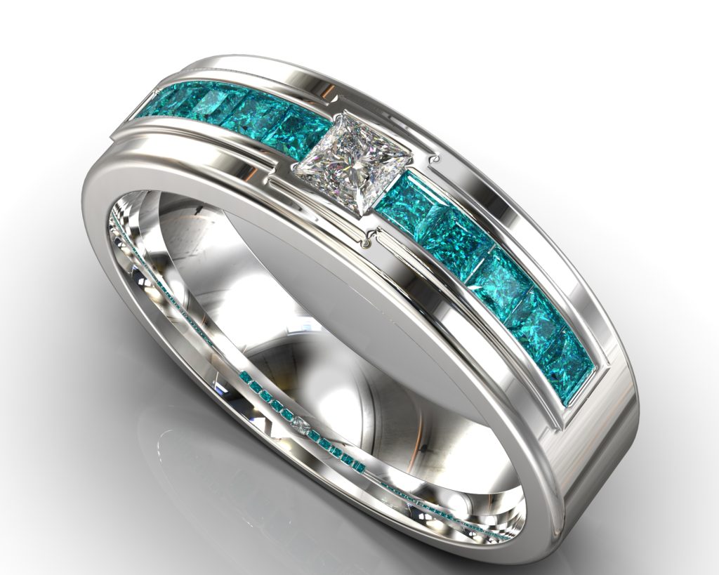 Platinum Rousseau Ring