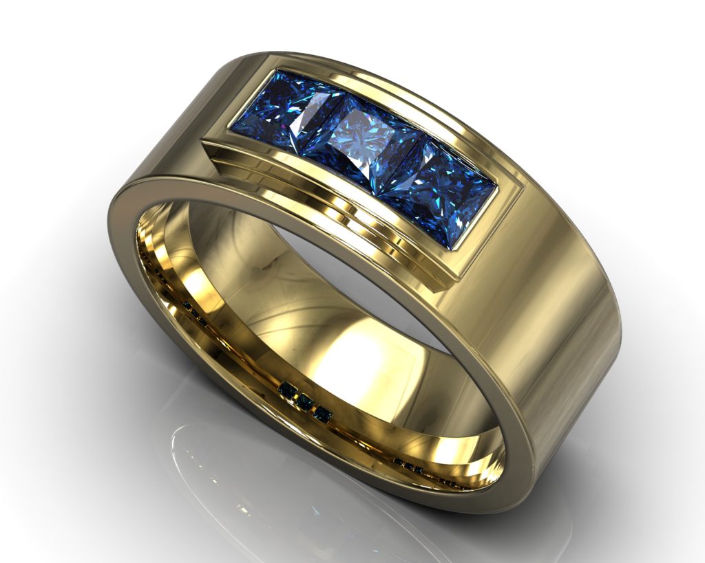 Yellow Gold Baudelaire Ring