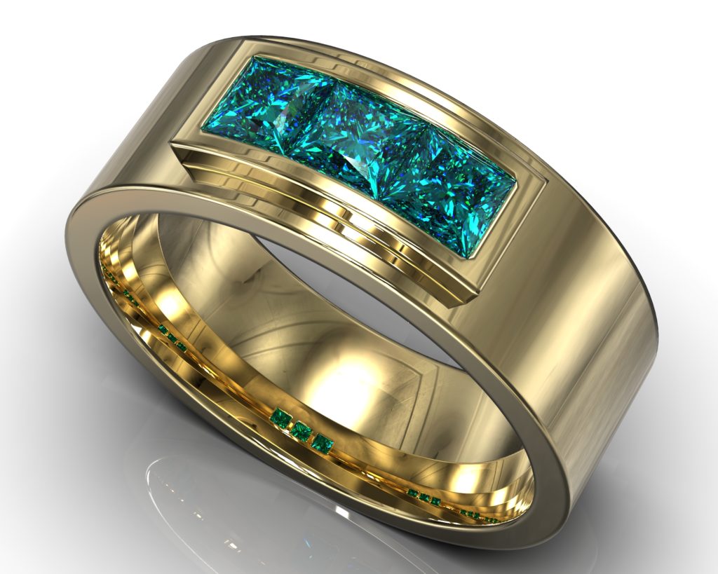 Yellow Gold Baudelaire Ring