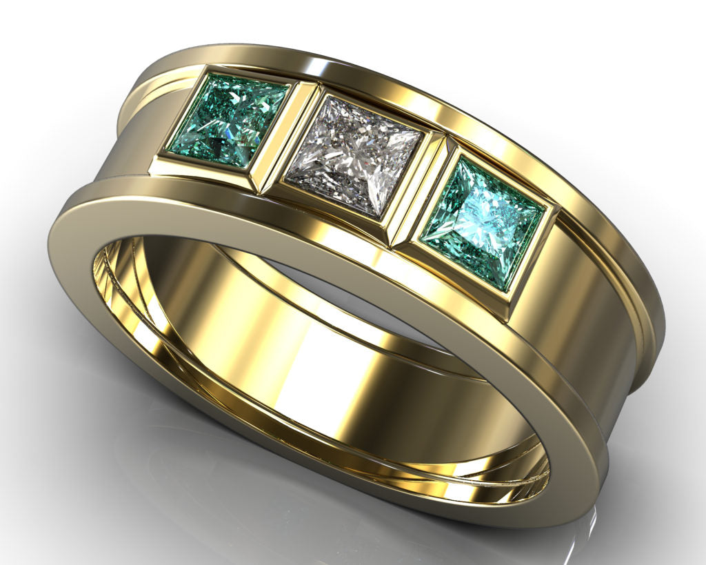 Yellow Gold Edward Ring