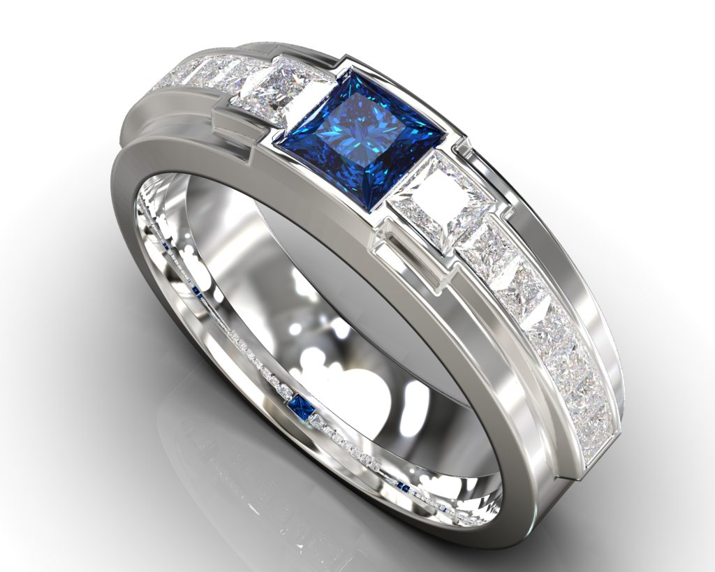Platinum Allan Ring
