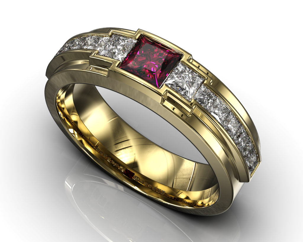 Yellow Gold Allan Ring
