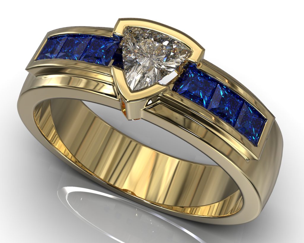 Yellow Gold Augustus Ring