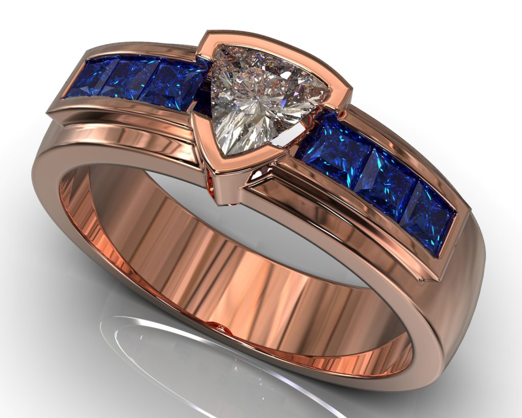 Rose Gold Augustus Ring