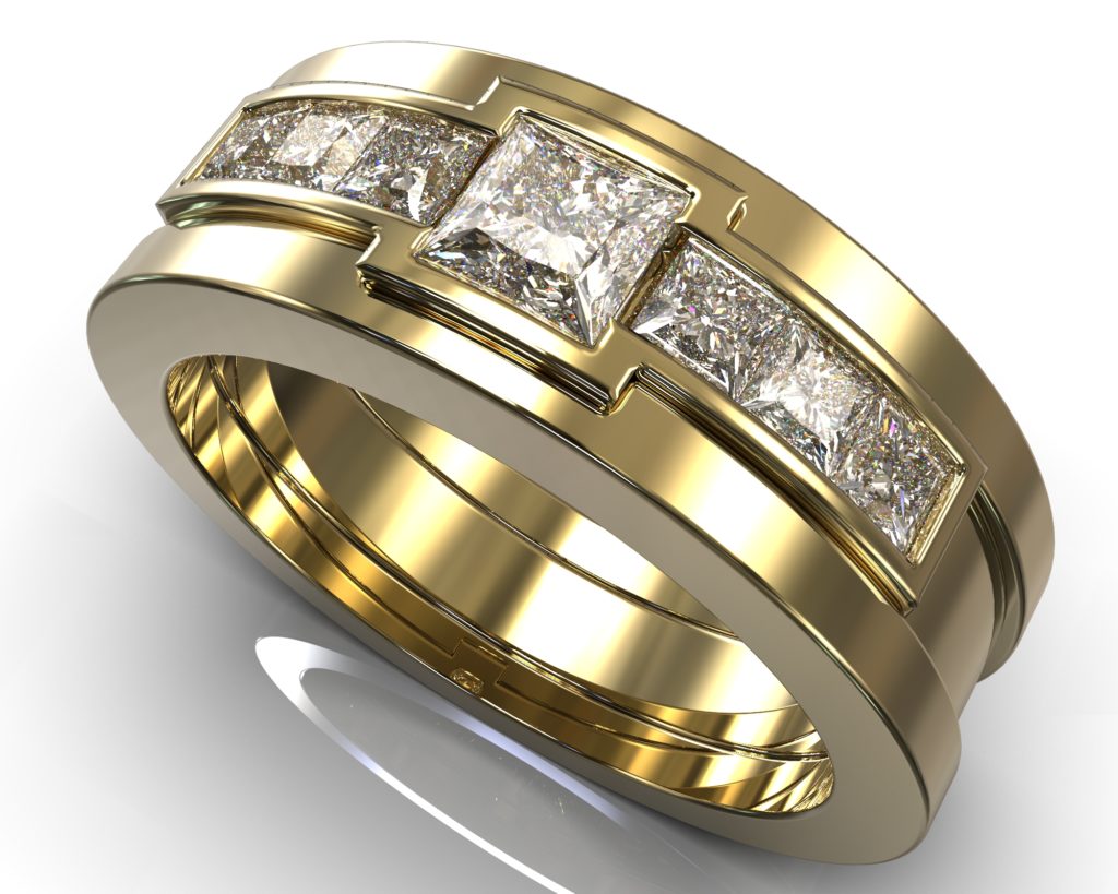 Yellow Gold Charlemagne Ring