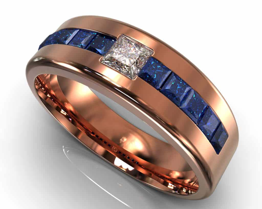 Rose Gold Roebling Ring